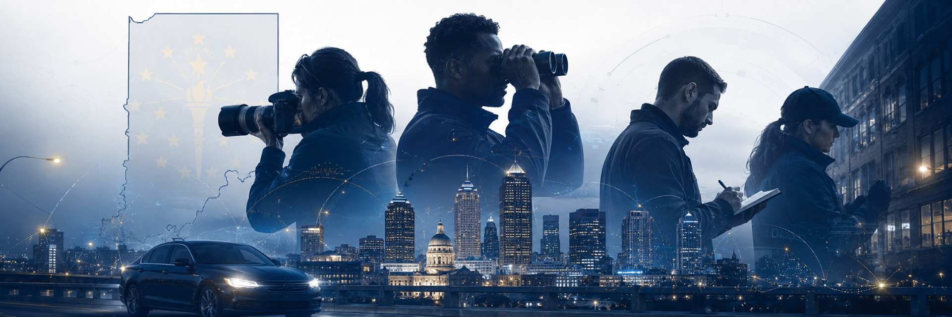 Field surveillance professionals at work